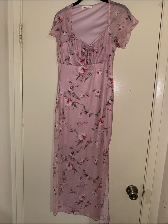 Dresses & Skirts - GUC | Light Pink Floral Dress | Small